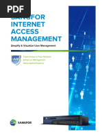 Sangfor Internet Access Management: Simplify & Visualize User Management