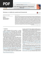 Journal of The Mechanical Behavior of Biomedical Materials: Articleinfo