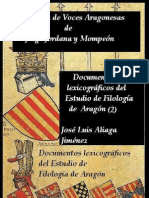 Colección de Voces Aragonesas