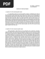 Operation of 4-Stroke Cycle Engines