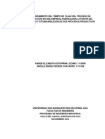 Mejoramiento Tiempo Proceso Panificadora Pedriza 2016 PDF