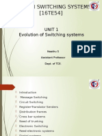 Telecom Switching Systems (16TE54)