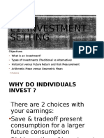 L1 Investment Setting