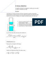 Reloj de Agua de Forma Cilíndrica