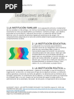 B - V - 4 - 218540606 - Instituciones Sociales (Ejemplos)