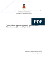 Tema:: Biologia Virusurilor. Principiile Diagnosticului de Laborator Al Infectiilor de Etiologie Virala