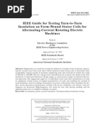 IEEE Guide For Testing Turn-to-Turn Insulation On Form-Wound Stator Coils For Alternating-Current Rotating Electric Machines