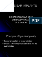 Middle Ear Implants