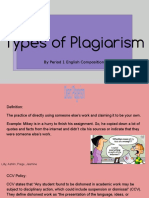 Types of Plagiarism