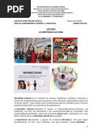 LECTURA Identidad Cultural. Grado Octavo PDF