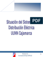 Situacion Del Sistema de Distribucion de Electricidad Hidrandina