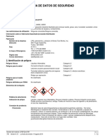 Hoja de Seguridad Desengrasante