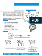 Mechanical Melt Pressure Gauge: Pt135 Series Pt135 Series