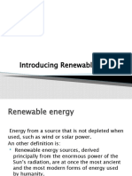 Introducing Renewable Energy