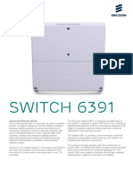 Ericsson Switch 6391 Datasheet