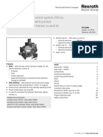 Electro-Hydraulic Control System DFE1x For Axial Piston Variable Pumps A4VSO and A4VBO Series 1x and 3x