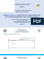 Análisis A Corto y Largo Plazo Del Comportamiento de Un Terraplén Desplantado Sobre Arcilla Lacustre