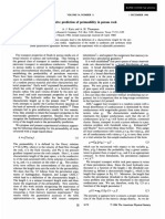 Prediction 3.: Quantitative Permeability Porous