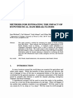 Methods For Estimating The Impact of Hypothetical Dam Break Floo