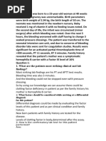 What Factors Should Be Considered While Arriving at A Differential Diagnosis For This Patient?