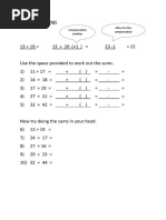 Compensation Strategy Worksheet