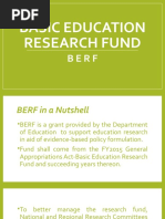 Basic Education Research Fund