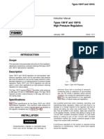 Fisher 1301F1 O&M