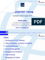 Advanced FIDIC 2019 PDF