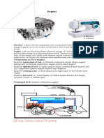 Engines: Machine: A Device Whose Components Have Constrained Relative Motions Uses