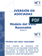 INVERSIÓN EN ASOCIADAS - Modelo Del Valor Razonable