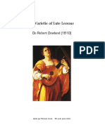 A Varietie of Lute Lessons