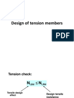 Design of Tension Members