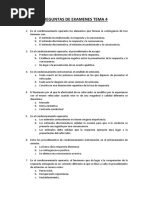 Preguntas de Examenes Tema 4