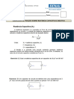 Exercicio de Fixação 08 - Reatância Capacitiva e Indutiva