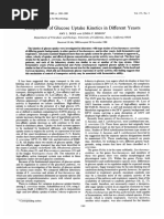 Glucose Uptake Kinetics