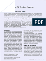 Modelling of In-Pit Crusher Conveyor Alternatives