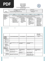 Department of Education: Daily Lesson Log For Week 8