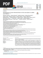 Management of Severe Thermal Burns in The Acut - 2020 - Anaesthesia Critical Car