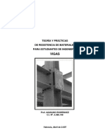 Teoria y Practica de Resistencia de Materiales - Vigas PDF