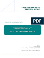 Transferencia y Contratransferencia