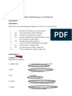 Assignment Chapter 5 (Part 1) : Technology