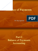 Balance of Payments: Dr. Raj Agrawal