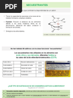 Aditivos Secuestrantes