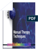 Manual Therapy Techniques