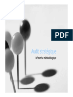 Audit Stratégique. Démarche Méthodologique PDF