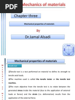 Chapter Three: Mechanical Properties of Materials