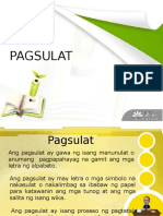 Pagsulat