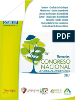 Memorias Iii Congreso Nacional de Ciencias Ambientales PDF