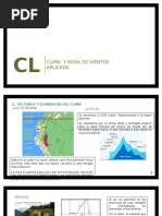 Clima y Rosa de Vientos