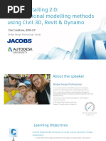 Bridge Detailing 2.0: Computational Modelling Methods Using Civil 3D, Revit & Dynamo